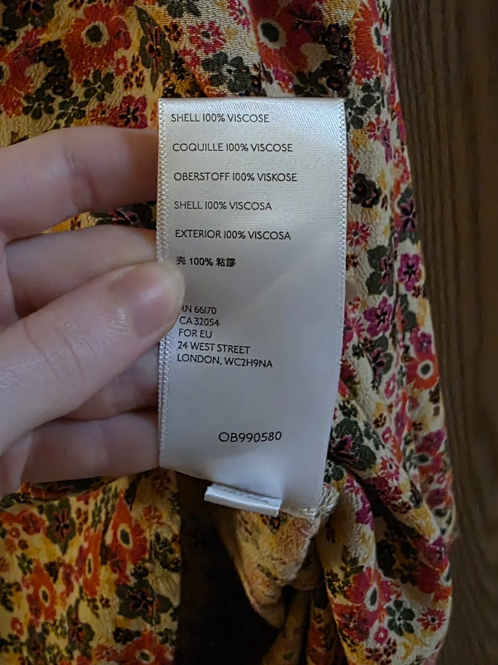 Free People Floral Multicolor Angels Hankerchief Skirt
